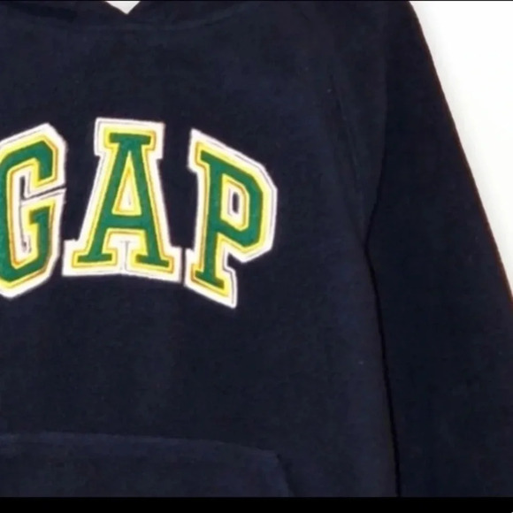 GAP EUC BOYS BLUES HOODED HOODIE FLEECE SWEATSHIRT TOPS TOP SHIRT SIZE 4 YRS - Picture 4 of 6